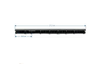 Asus X555DA Original Scharnierabdeckung schwarz Länge: 27,2 cm