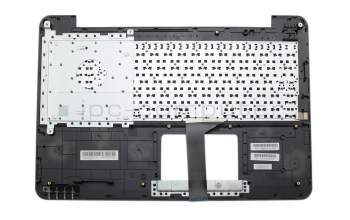 Asus X555LJ Original Tastatur inkl. Topcase FR (französisch) schwarz/silber