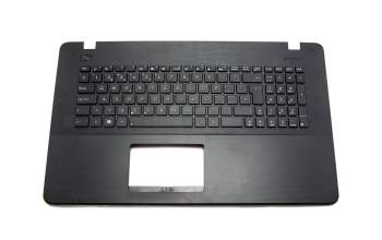 Asus X751LDV Original Tastatur inkl. Topcase SF (schweiz-französisch) schwarz/schwarz