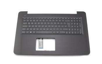 Asus X756UA Original Tastatur inkl. Topcase DE (deutsch) schwarz/schwarz