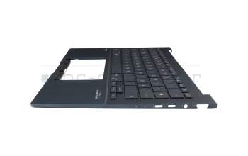 Asus ZenBook 14 UX3405MA Original Tastatur inkl. Topcase DE (deutsch) blau/blau mit Backlight