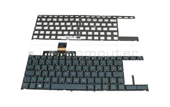Asus ZenBook Duo UX481FL Original Tastatur DE (deutsch) anthrazit mit Backlight