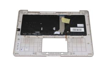 Asus ZenBook F411UA Original Tastatur inkl. Topcase DE (deutsch) schwarz/champagner mit Backlight