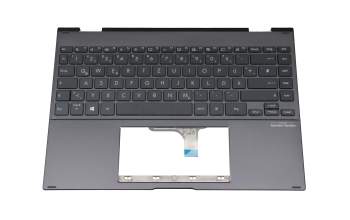 Asus ZenBook Flip 13 UX363EA Original Tastatur inkl. Topcase DE (deutsch) schwarz/schwarz mit Backlight