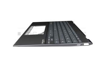 Asus ZenBook Flip 13 UX363EA Original Tastatur inkl. Topcase DE (deutsch) schwarz/schwarz mit Backlight