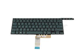 Asus ZenBook Pro Duo UX581GV Original Tastatur DE (deutsch) blau mit Backlight