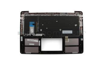 Asus ZenBook UX330UA Original Tastatur inkl. Topcase DE (deutsch) schwarz/silber mit Backlight