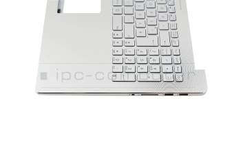 Asus ZenBook UX501JW Original Tastatur inkl. Topcase DE (deutsch) silber/silber mit Backlight