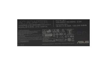 Asus ZenBook UX510UW Original Netzteil 120 Watt abgerundete Bauform
