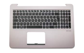 Asus ZenBook UX510UW Original Tastatur inkl. Topcase DE (deutsch) schwarz/grau mit Backlight