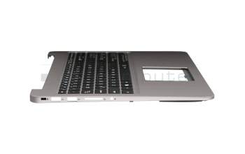 Asus ZenBook UX510UW Original Tastatur inkl. Topcase US (englisch) schwarz/grau mit Backlight