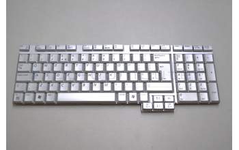Samsung BA59-01628C KEYBOARD M70 - GERMAN - Silver