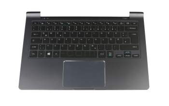 BA96-06410C Original Samsung Tastatur inkl. Topcase DE (deutsch) schwarz/schwarz mit Backlight