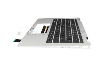 BMKAUA0LMHZ0AY Original HP Tastatur inkl. Topcase DE (deutsch) schwarz/silber mit Backlight