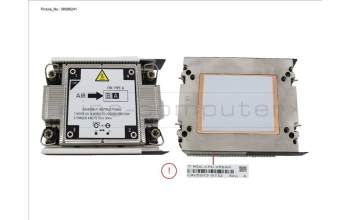 Fujitsu CA05973-8732 VALUE HEATSINK REAR