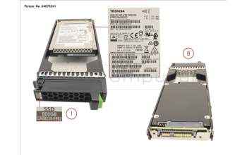 Fujitsu CA08226-E982 DX S5 SSD SAS 2.5\" 800GB 12G