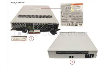 Fujitsu CA08807-E026 PSU FOR 2U SHELF