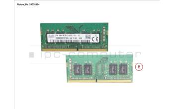 Fujitsu CA46232-4676 MEMORY 8GB DDR4 W/ECC
