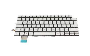 CN-041FRG Original Dell Tastatur DE (deutsch) silber mit Backlight