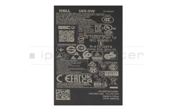 CN-0RWMP9 Original Dell USB-C GaN-Netzteil 165,0 Watt