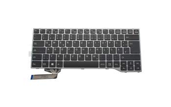 CP690425-XX Original Fujitsu Tastatur DE (deutsch) schwarz mit Backlight