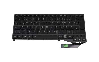 CP724833-03 Original Fujitsu Tastatur DE (deutsch) schwarz mit Backlight