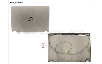 Fujitsu CP792998-XX LCD BACK COVER ASSY