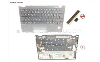 Fujitsu CP806870-XX UPPER ASSY INCL. KB SWISS W/PV(TBT)4G