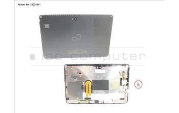 Fujitsu CP808406-XX LCD BACK COVER W/ FNG (SECBIO)