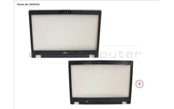 Fujitsu CP809747-XX LCD FRONT COVER (W/ TOUCH W/ HELLO)