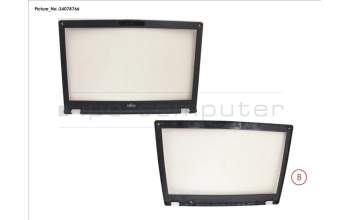 Fujitsu CP809749-XX LCD FRONT COVER (W/ TOUCH W/ RGB)
