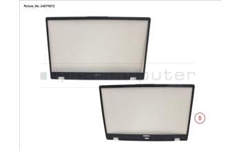 Fujitsu CP809907-XX LCD FRONT COVER (W/O CAM)