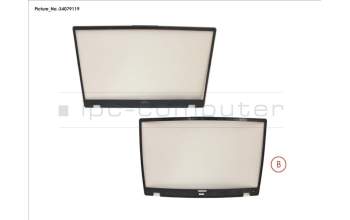 Fujitsu CP809996-XX LCD FRONT COVER (W/O CAM)