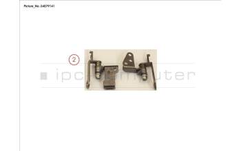 Fujitsu CP810039-XX HINGE SET LEFT/RIGHT