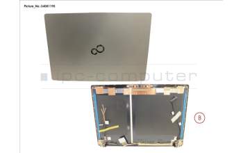 Fujitsu CP814180-XX LCD BACK COVER ASSY