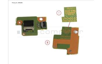 Fujitsu CP826946-XX SUB BOARD, SIM CARD