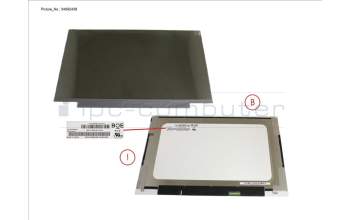 Fujitsu CP827209-XX LCD ASSY 14\" HD W/ PLATE