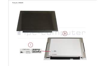 Fujitsu CP829287-XX LCD ASSY 14\" FHD W/ PLATE