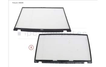 Fujitsu CP847575-XX LCD FRONT COVER FOR RGB