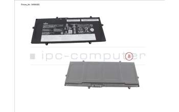 Fujitsu CP847613-XX -BT-MAIN BATTERY (4 CELLS) 4280 MAH