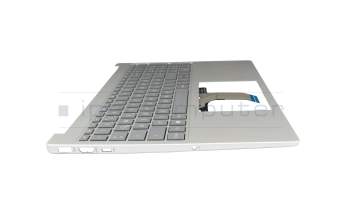 CU2611 Original HP Tastatur inkl. Topcase DE (deutsch) grau/silber