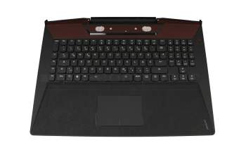 DC33001EV00 Original Lenovo Tastatur inkl. Topcase DE (deutsch) schwarz/schwarz mit Backlight