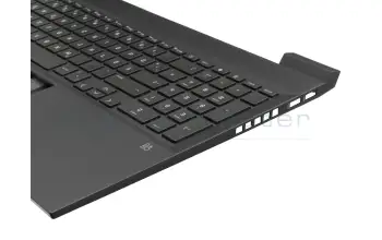 DD22C1 Original HP Tastatur inkl. Topcase DE (deutsch) schwarz/schwarz mit Backlight (RTX-Grafikkarte)