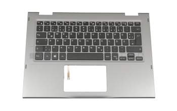 Dell Inspiron 13 (5378) Original Tastatur inkl. Topcase DE (deutsch) schwarz/silber mit Backlight