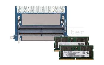 Dell Precision 17 (7780) Arbeitsspeicher 64GB DDR5-RAM CAMM (Dell) (PC5-5600) CAMM Adapter Kit SK Hynix 5600Mhz 64GB