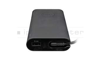 Dell Venue 8 Pro Original USB-C Netzteil 90,0 Watt abgerundete Bauform (+USB-A Port 10W)
