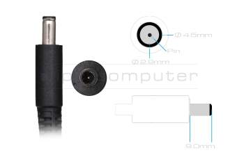 Dell XPS 13 (9343) Original Netzteil 90,0 Watt