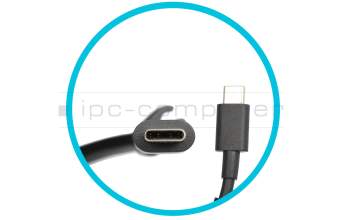 Dell XPS 16 DA16260 Original USB-C GaN-Netzteil 100,0 Watt abgerundete Bauform