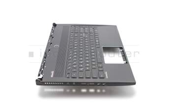 E2P-6H60521-D37 Original MSI Tastatur inkl. Topcase DE (deutsch) schwarz/schwarz mit Backlight Multicolor