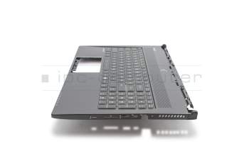 E2P-6H60521-D37 Original MSI Tastatur inkl. Topcase DE (deutsch) schwarz/schwarz mit Backlight Multicolor